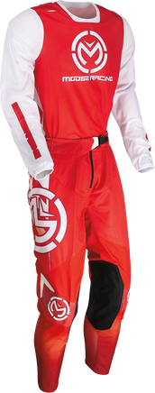MOOSE OFFROAD Sahara Jersey - Red/White - Medium 2910-7427