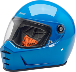 BILTWELL Lane Splitter Helmet - Gloss Tahoe Blue - Medium 1004-129-503