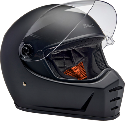 BILTWELL Lane Splitter Helmet - Flat Black - Medium 1004-201-503