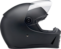 BILTWELL Lane Splitter Helmet - Flat Black - Medium 1004-201-503