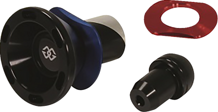 GILLES TOOLING Rear Axle Protector - Black/Red - BMW GTA-R-BM01