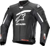 ALPINESTARS GP Plus R v4 Rideknit? Leather Jacket - Black/White