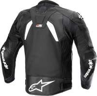 ALPINESTARS GP Plus R v4 Rideknit? Leather Jacket - Black/White