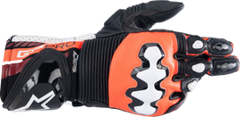 ALPINESTARS GP Pro R4 Gloves - Black/Fluo Red/White - Santa Clara Cycle
