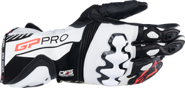 ALPINESTARS GP Pro R4 Gloves - Black/White - Santa Clara Cycle