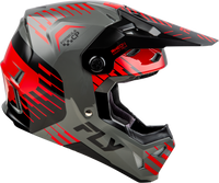 Formula Cp Slice Helmet Grey/Red/Black Sm