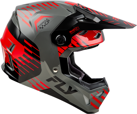 Formula Cp Slice Helmet Grey/Red/Black Sm