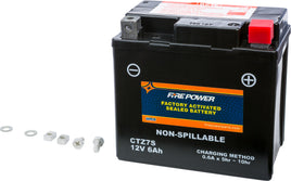 Battery Ctz7s Sealed Factory Activated - Santa Clara Cycle