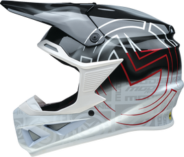 MOOSE OFFROAD F.I. 2.0 Helmet - Deceit - MIPS? - Black/White/Red - Large 0110-7992