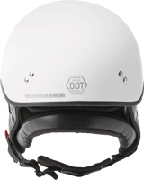 Hh 65 Half Helmet Full Dressed Matte White