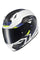 Exo R320 Full Face Helmet Alchemy White/Blue/Hi Viz Sm