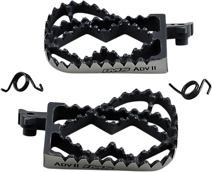 IMS PRODUCTS INC. Adventure II Foot Pegs - Black 253116-2