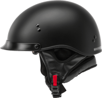 Hh 65 Half Helmet Full Dressed Matte Black