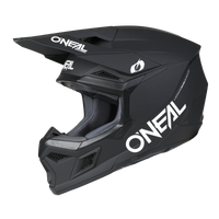 O'neal 3 Srs Flat Black MX Helmet