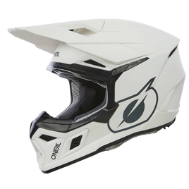 O'neal 3 SRS Solid White MX Helmet