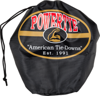Tie Down Rat Sec Hooks/Swivel 1.5"X6' Blk/Blk W/Storage Bag