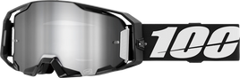 100% ARmatic Goggle - Black - Silver Flash Mirror Lens 50060-00001