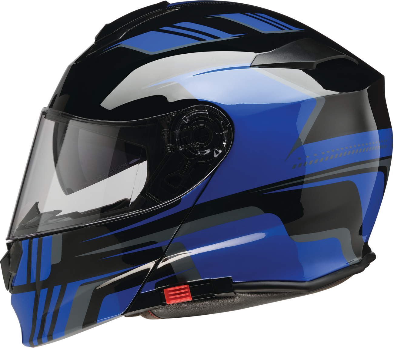 blue mini motorcycle helmet Z1R Solaris 2.0 Modular Helmet - Slater