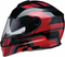 Z1R Solaris 2.0 Modular Helmet - Slater - Red - 3XL 0100-2559