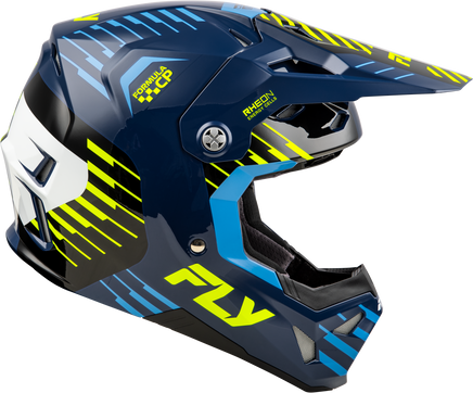 Formula Cp Slice Helmet Navy/Hi Vis/White Sm