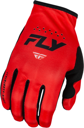 Fly Lite Gloves Red/Black - Santa Clara Cycle