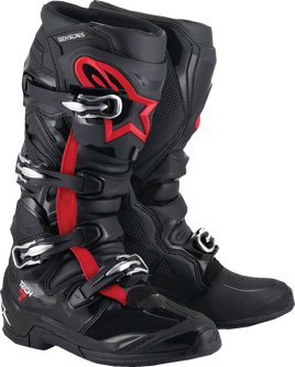 ALPINESTARS Tech 7 Boots - Fluorescent Red/Black - Santa Clara Cycle