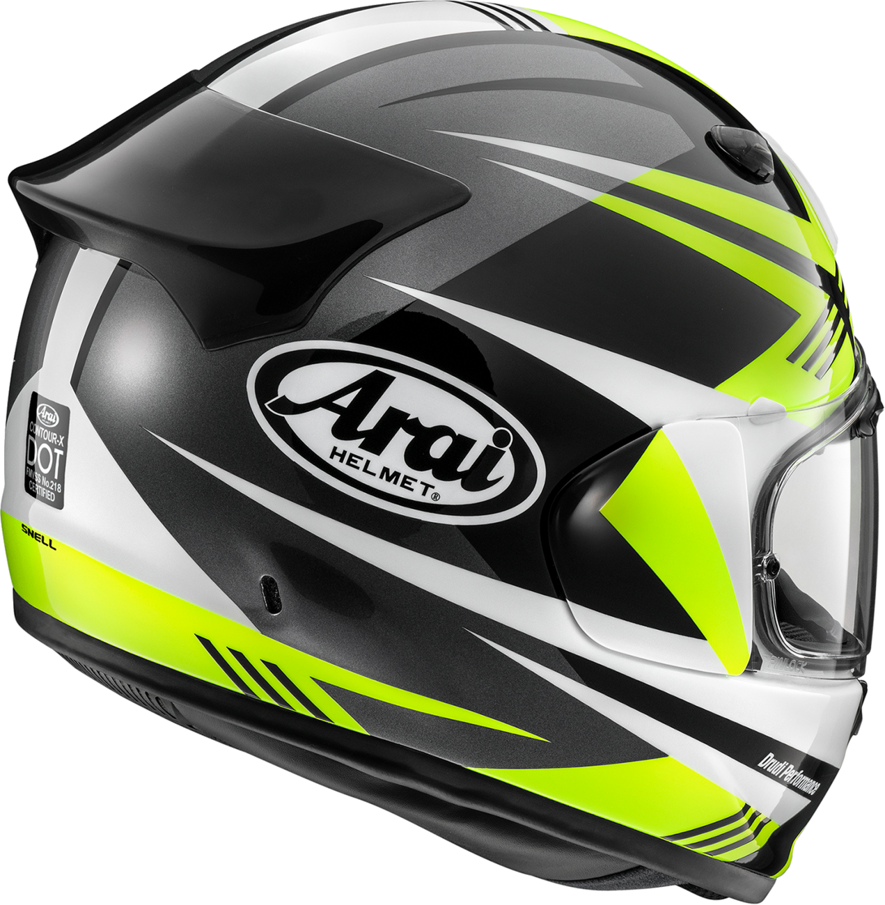arai contour x helmet ARAI HELMETS Contour X Helmet Mark Yellow| Santa Clara Cycle