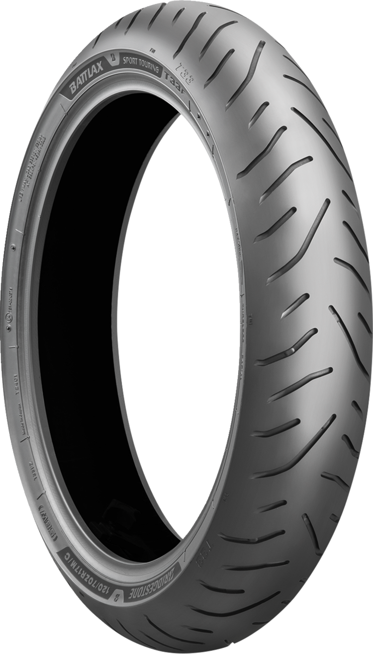 BRIDGESTONE T33 Front 120/70ZR17 58W 20068| Santa Clara Cycle