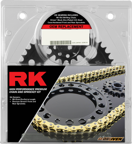 RK Chain and Sprocket Kit - OEM Replacement - Natural - Honda CBR500R '13-'21 1052-130EX