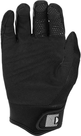 F 16 Gloves Black/White Lg