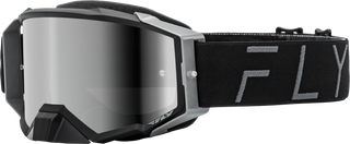 Zone Pro Goggle Black/Grey W/ Black Mirror/Smoke Lens