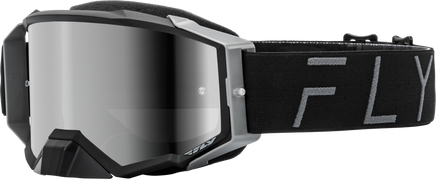 Zone Pro Goggle Black/Grey W/ Black Mirror/Smoke Lens