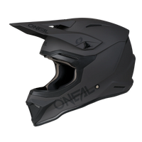 O'neal 4 SRS Solid Gray / Black MX Helmet