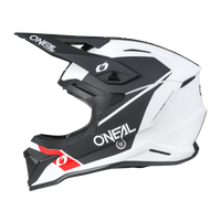 O'neal 4 SRS Helmet Race White / Black Motocross Helmet