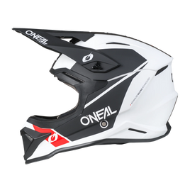 O'neal 4 SRS Helmet Race White / Black Motocross Helmet