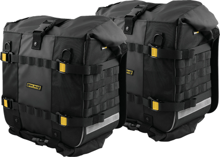 NELSON RIGG Trails End Adventure Saddlebags - Black RG-2050