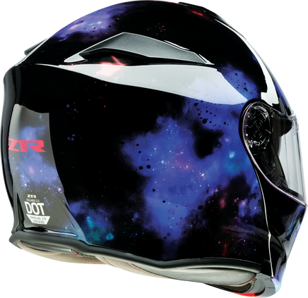 Z1R Solaris 2.0 Modular Helmet - Infinix - Black - XS 0100-2599