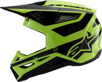 ALPINESTARS SM3 Helmet - Heat - Gloss Yellow Fluo/Black - Small 8301026-5011-S