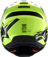 ALPINESTARS SM3 Helmet - Heat - Gloss Yellow Fluo/Black - Small 8301026-5011-S