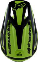 ALPINESTARS SM3 Helmet - Heat - Gloss Yellow Fluo/Black - Small 8301026-5011-S