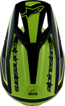 ALPINESTARS SM3 Helmet - Heat - Gloss Yellow Fluo/Black - Small 8301026-5011-S