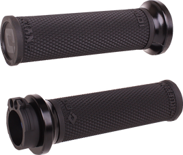 ODI Ruffian Lock-On Street Grips - Cable - Black/Black V30HCWB-B