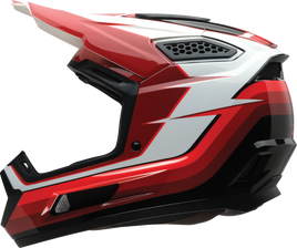 Z1R Dirt Maxx Helmet - Vortex - Red/White - Medium 0110-9336