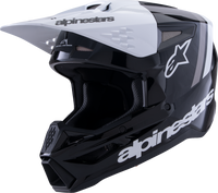 ALPINESTARS SM3 Helmet - Radium - Gloss Black/White/Gray - Small 8300826-1546-S