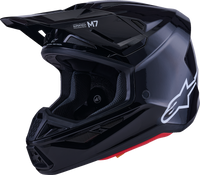ALPINESTARS SM7 Helmet - Solid - Gloss Black - Small 8301426-1180-S