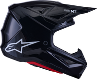 ALPINESTARS SM7 Helmet - Solid - Gloss Black - Small 8301426-1180-S