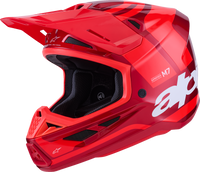 ALPINESTARS SM7 Helmet - Core - Gloss Red - Small 8301826-3127-S