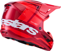 ALPINESTARS SM7 Helmet - Core - Gloss Red - Small 8301826-3127-S