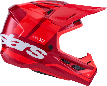 ALPINESTARS SM7 Helmet - Core - Gloss Red - Small 8301826-3127-S