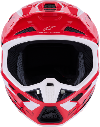 ALPINESTARS SM7 Helmet - Deed - Gloss Red/Black/White - XS 8302426-3139-XS